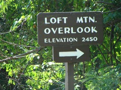 Loft Mountain Overlook
