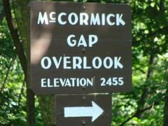 McCormick Gap Overlook